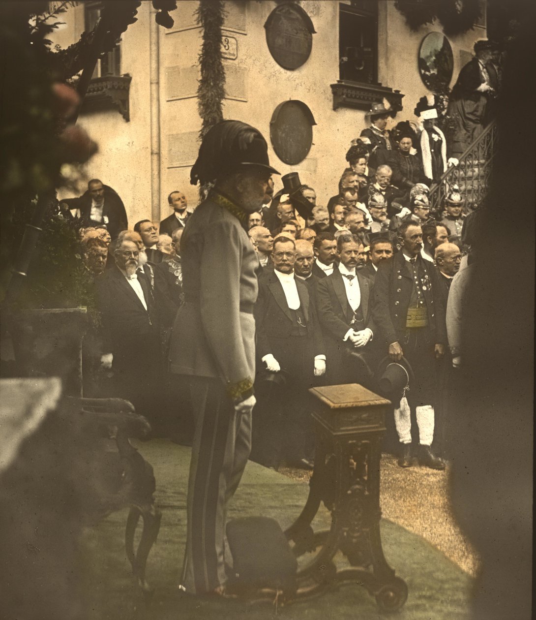 Celebração do 100º aniversário da guerra de libertação tirolesa de Unknown photographer