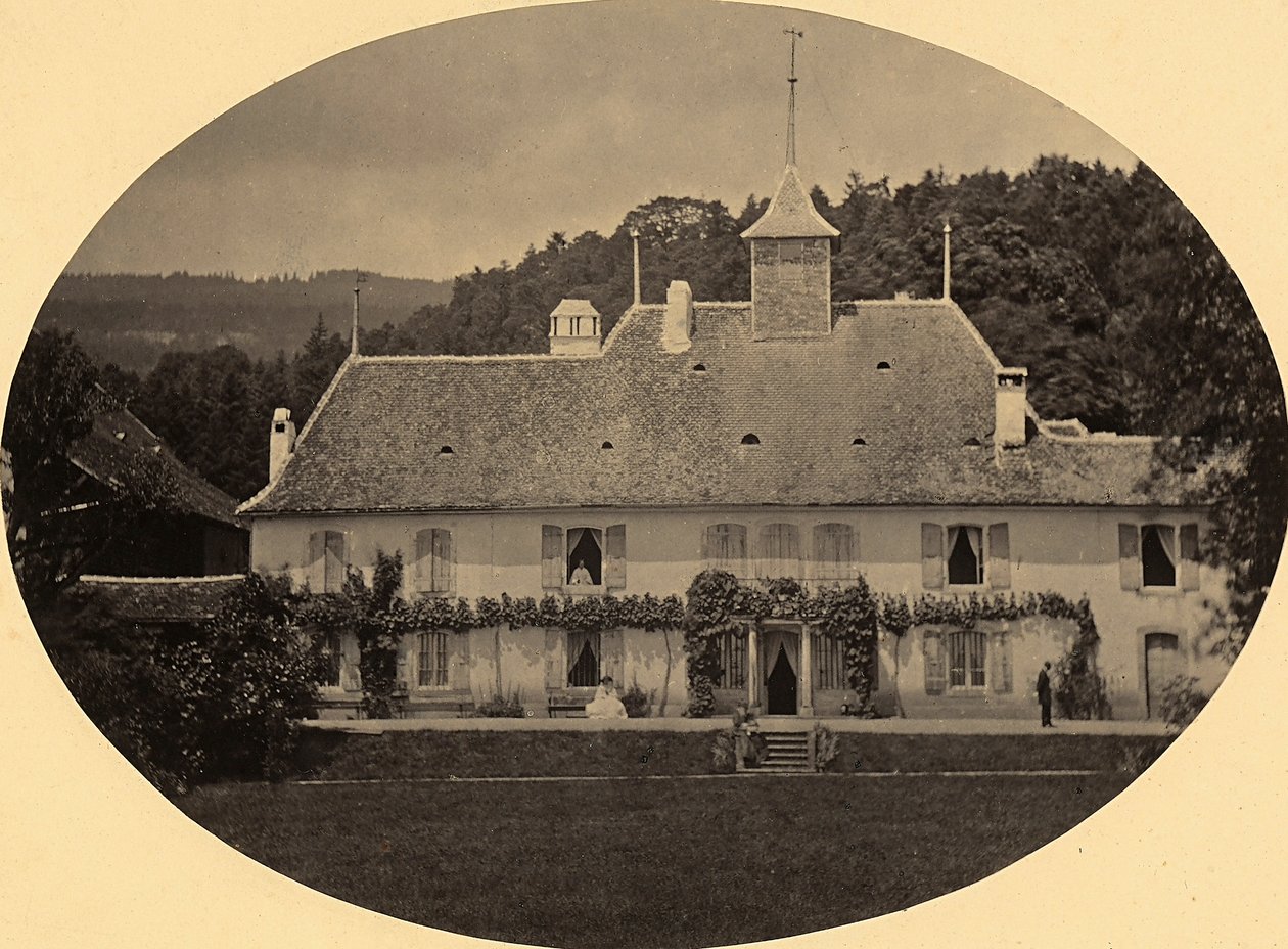 Uma casa em Neuchatel, Suíça de Unknown photographer