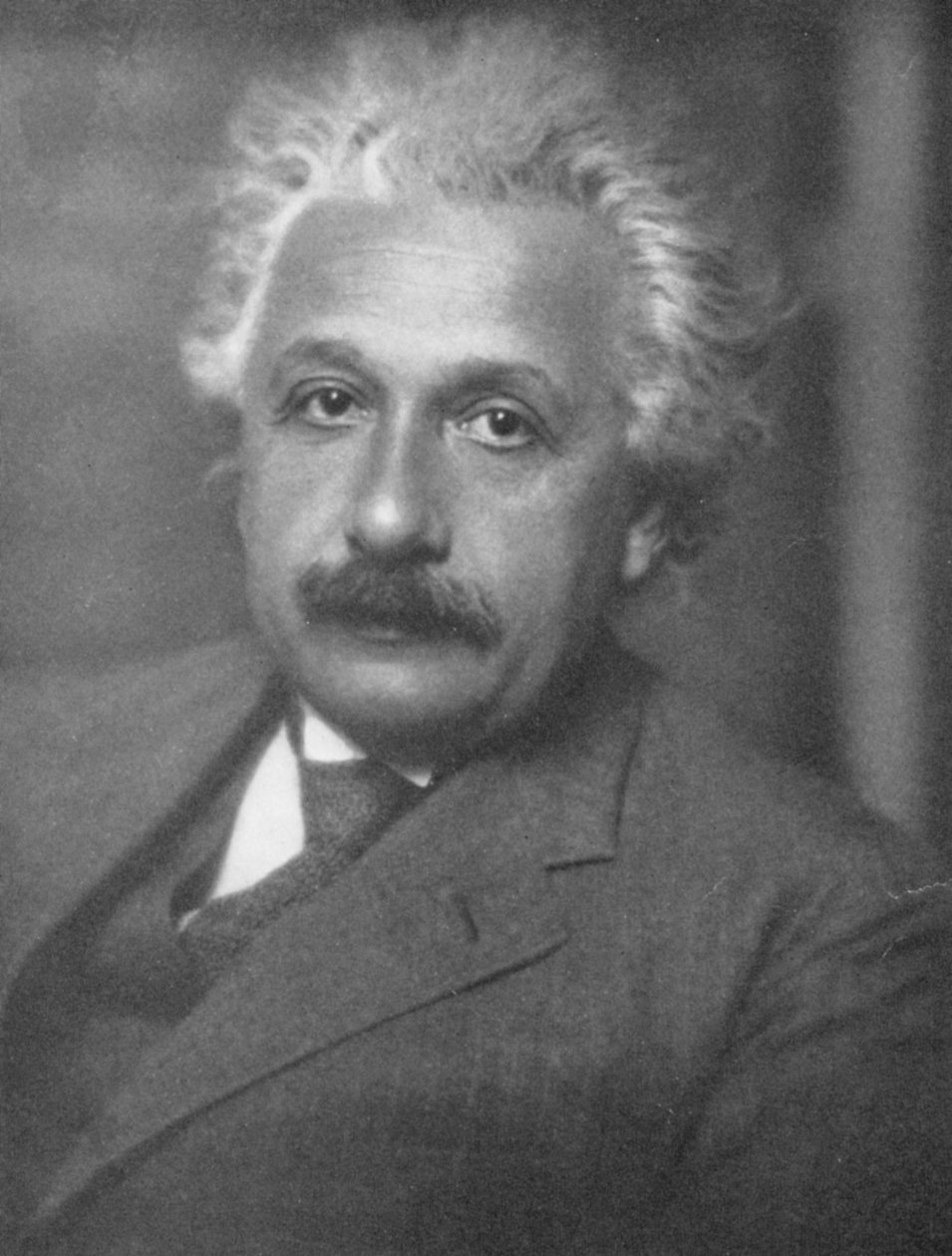 Albert Einstein (foto a p/b) de Unknown photographer