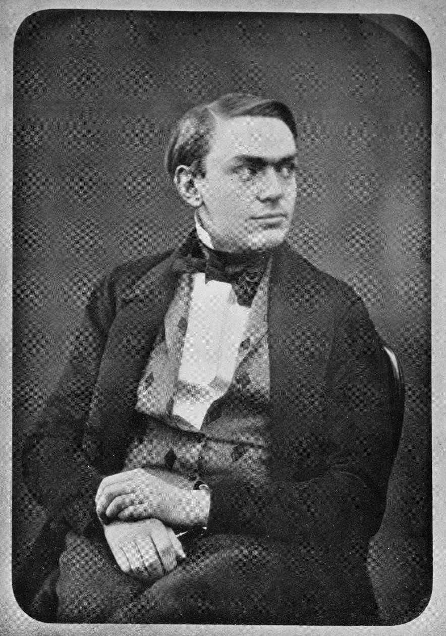 Alfred nobel aos trinta anos de idade - fotografia de Unknown photographer