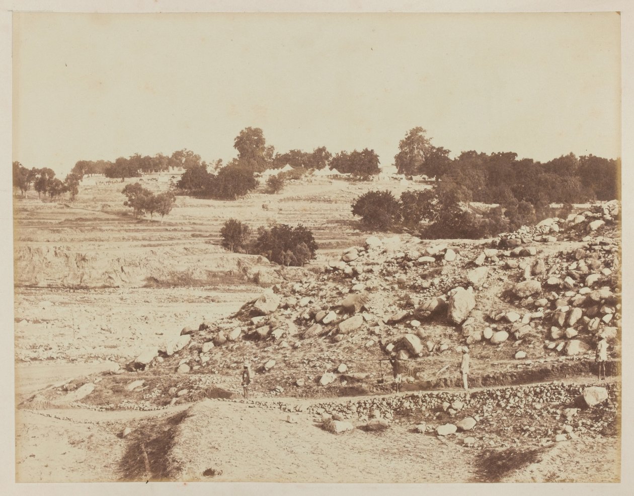 Campo de Amir Yakhub Khan, onde o Tratado de Gandamak foi assinado, Jafed Sing, maio de 1879 de Unknown photographer