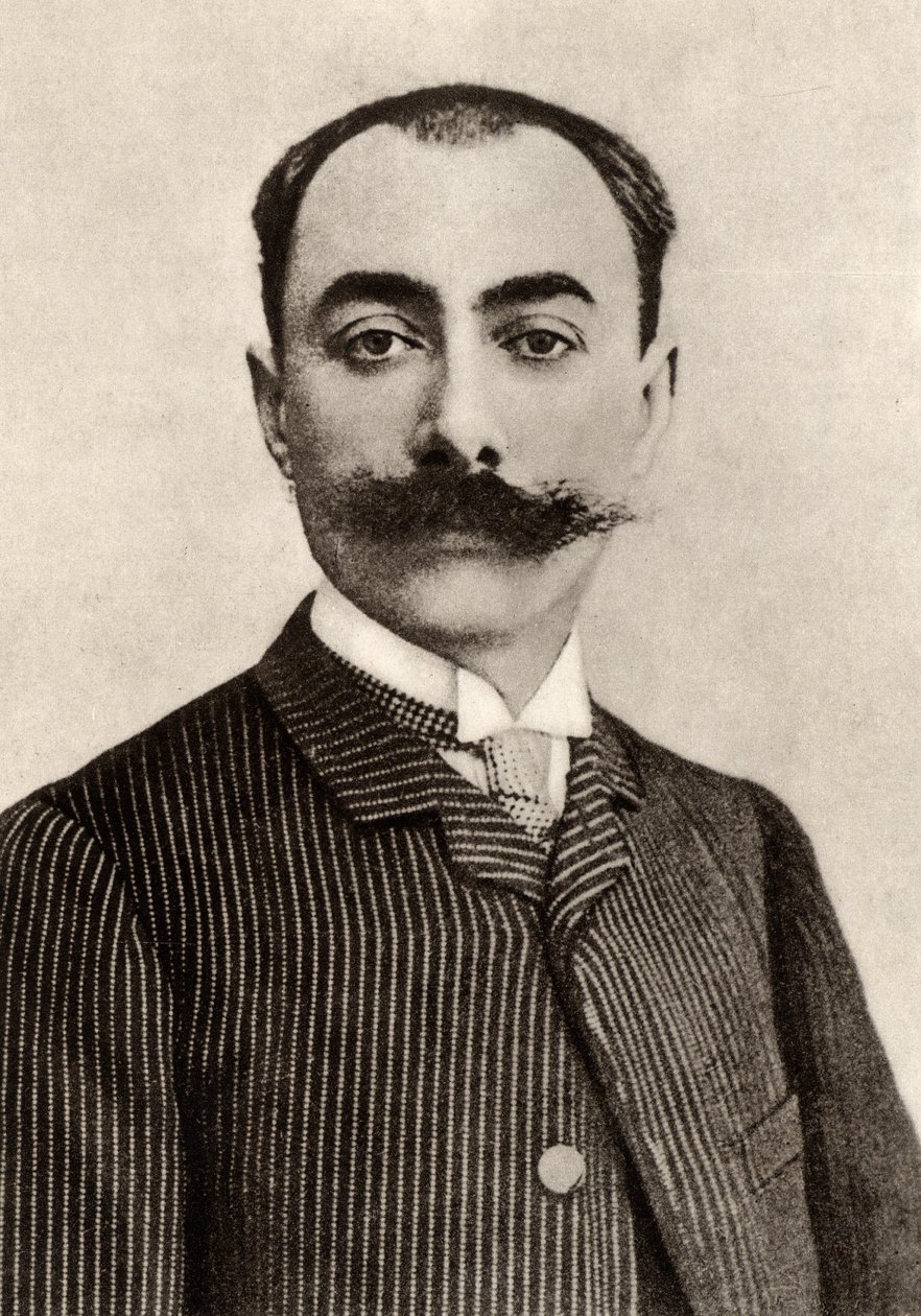 André (Charles Prosper) Messager (1853-1919) Compositor e maestro francês de Unknown photographer