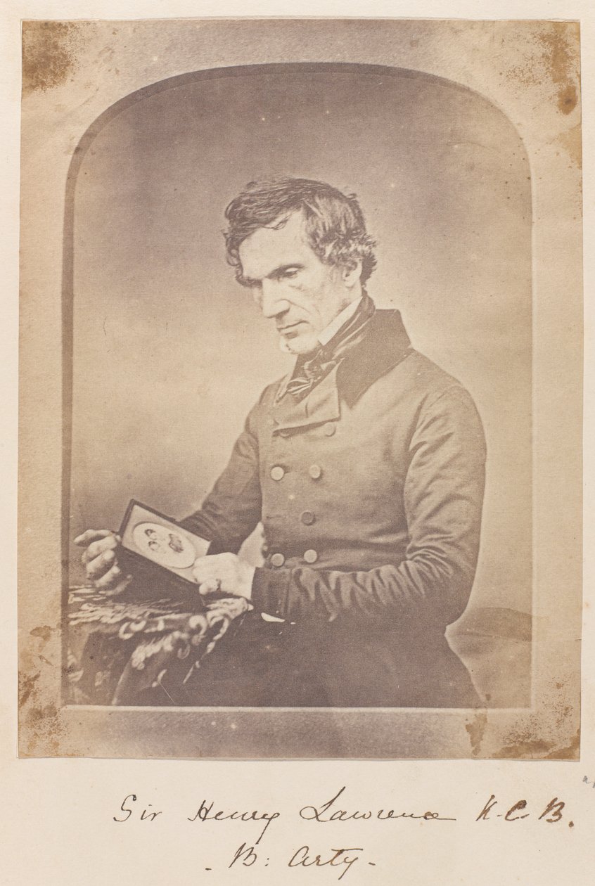 Brigadeiro-General Sir Henry Montgomery Lawrence KCB de Unknown photographer