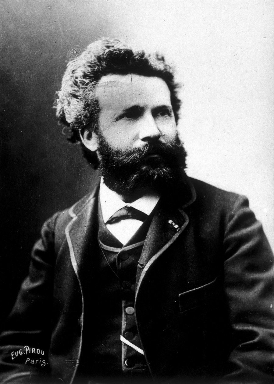 Camille Flammarion, astrónomo francês, cerca de 1890 de Unknown photographer