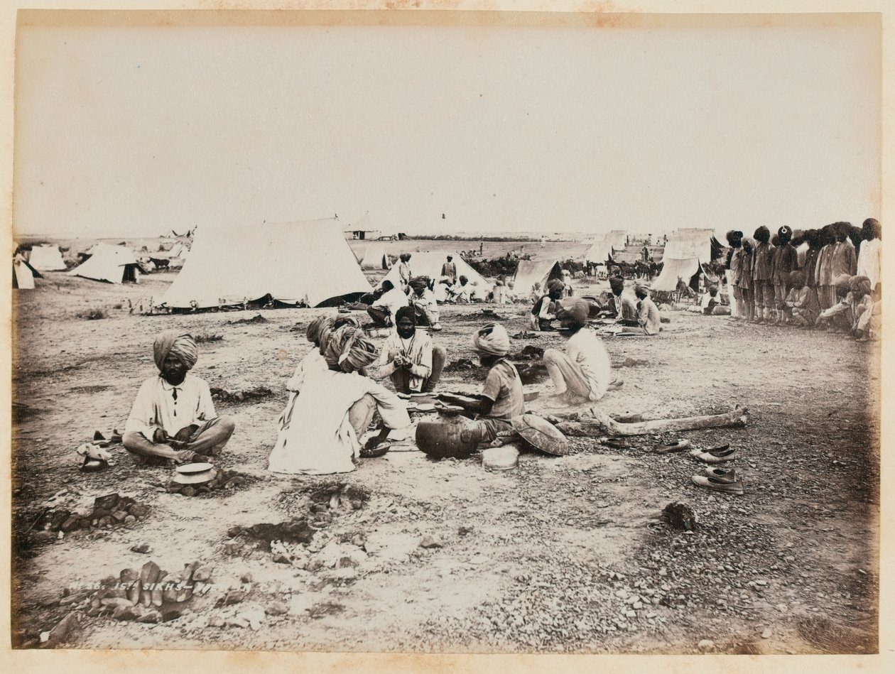 Campo da 15ª Infantaria Nativa (Bengala), Suakin Field Force de Unknown photographer