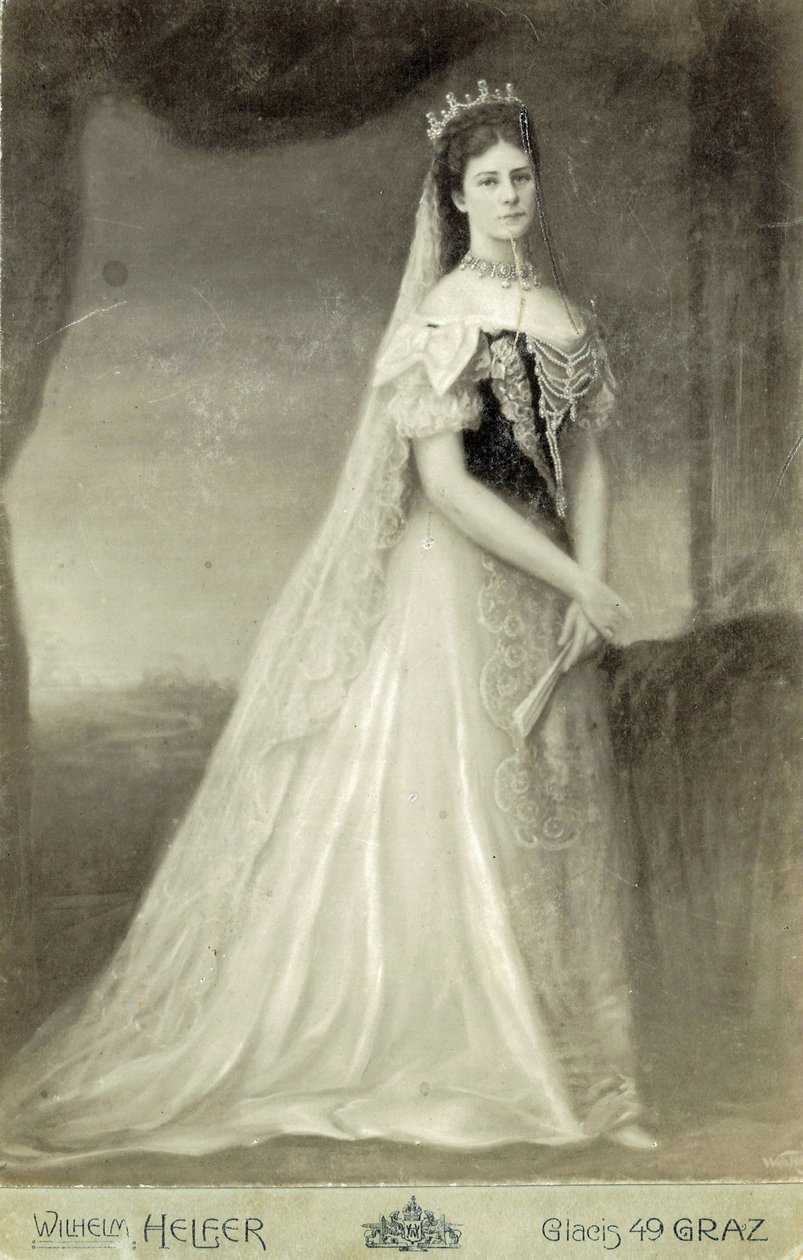 Elisabeth, Imperatriz da Áustria e Rainha Consorte da Hungria (24 de dezembro de 1837 - 10 de setembro de 1898) (foto) de Unknown photographer