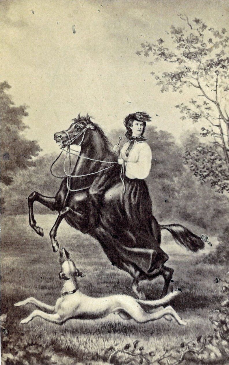 Elisabeth, Imperatriz da Áustria e Rainha Consorte da Hungria (24 de dezembro de 1837 - 10 de setembro de 1898) (foto) de Unknown photographer