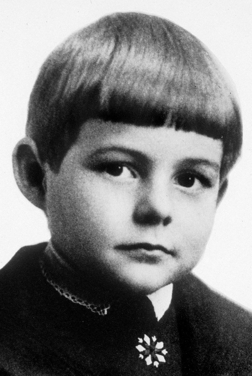 Ernest Hemingway em criança, Oak Park, EUA de Unknown photographer