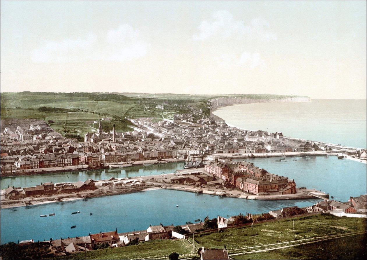 Fécamp e as suas falésias - V. 1895 de Unknown photographer