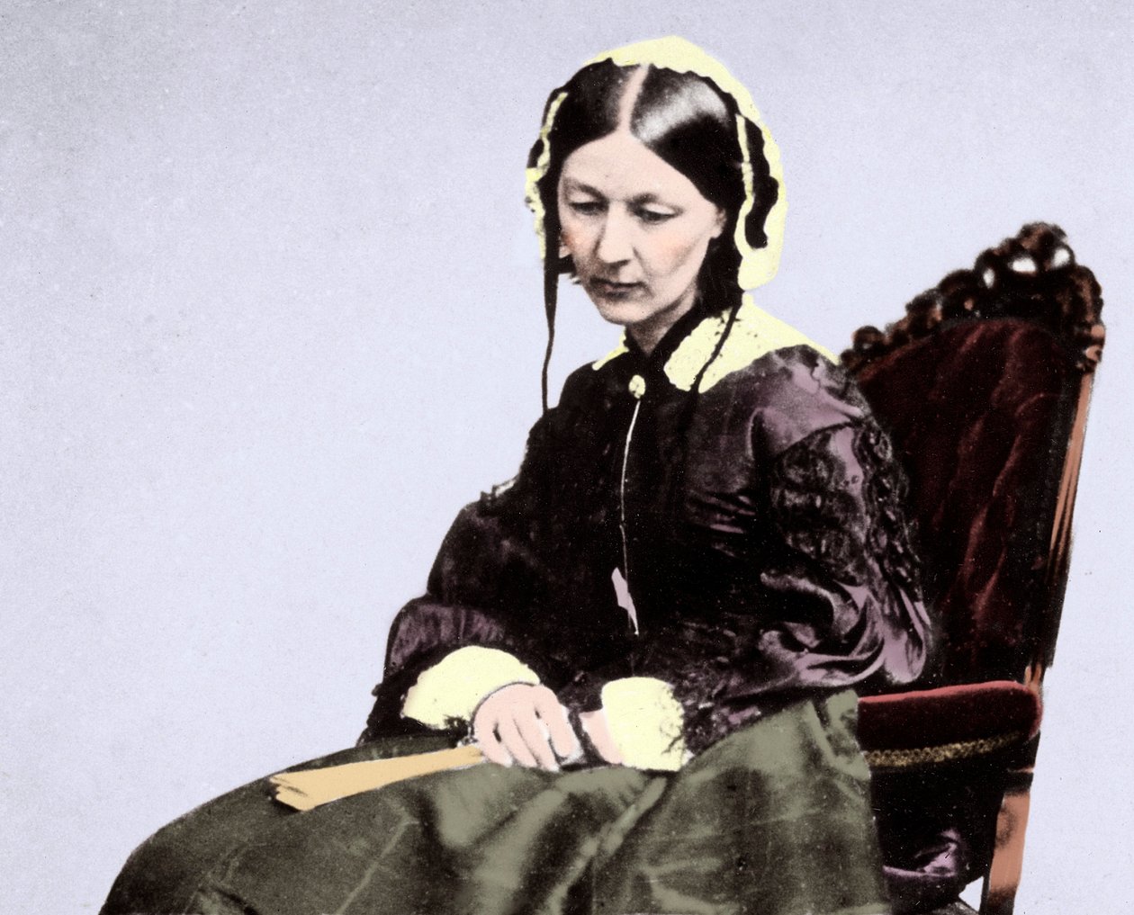 Florence Nightingale (1820-1910) de Unknown photographer