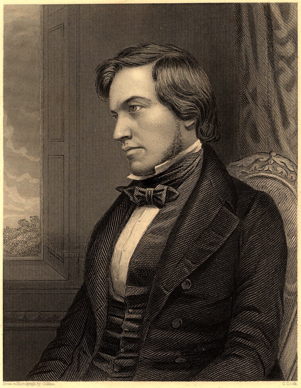 "George Fownes (1815-1849). Químico britânico, c.1860 (gravura) de Unknown photographer