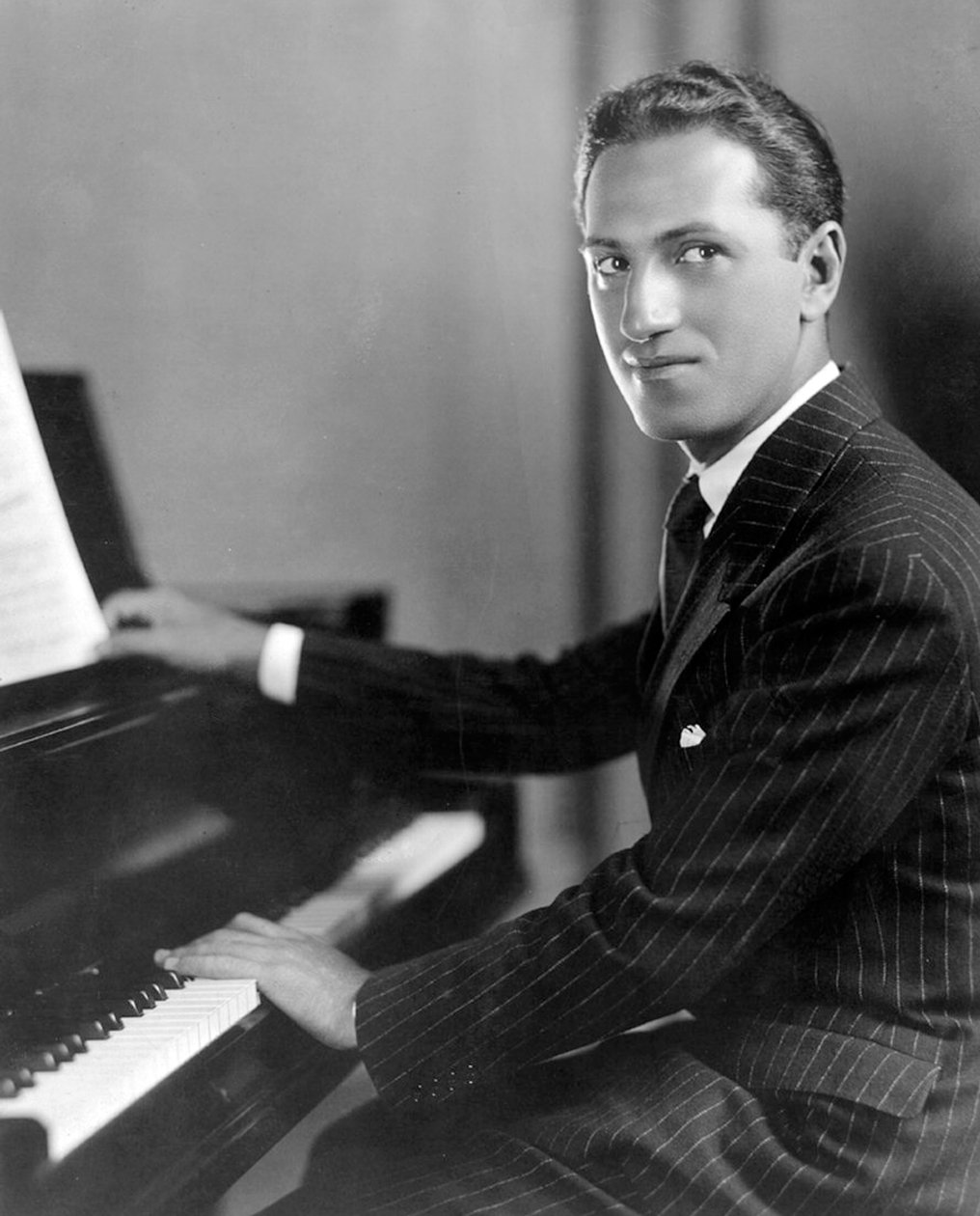 George Gershwin (fotografia a preto e branco) de Unknown photographer