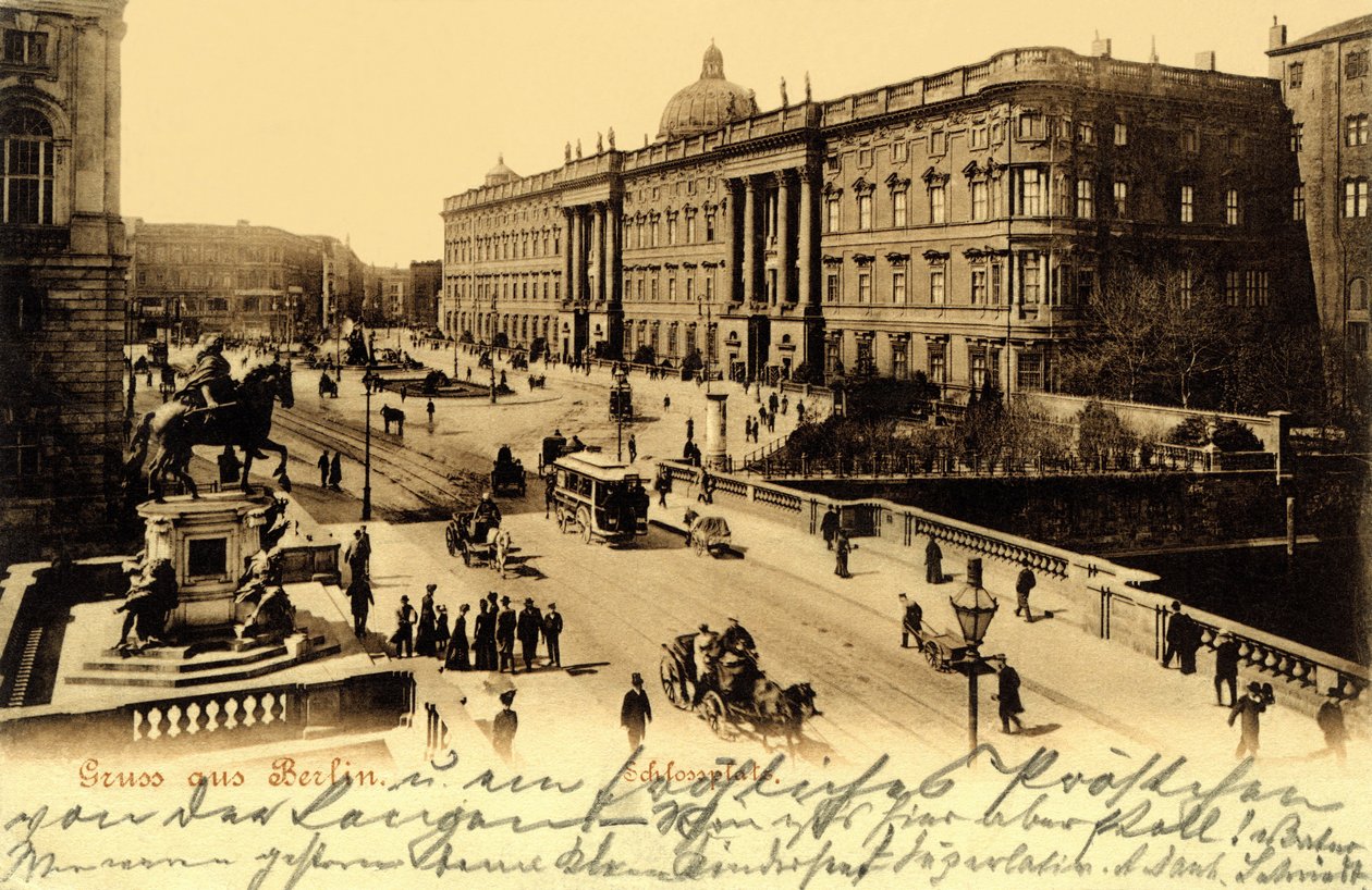Alemanha , Berlim , palácio do imperador alemão , postal de cerca de 1904. de Unknown photographer