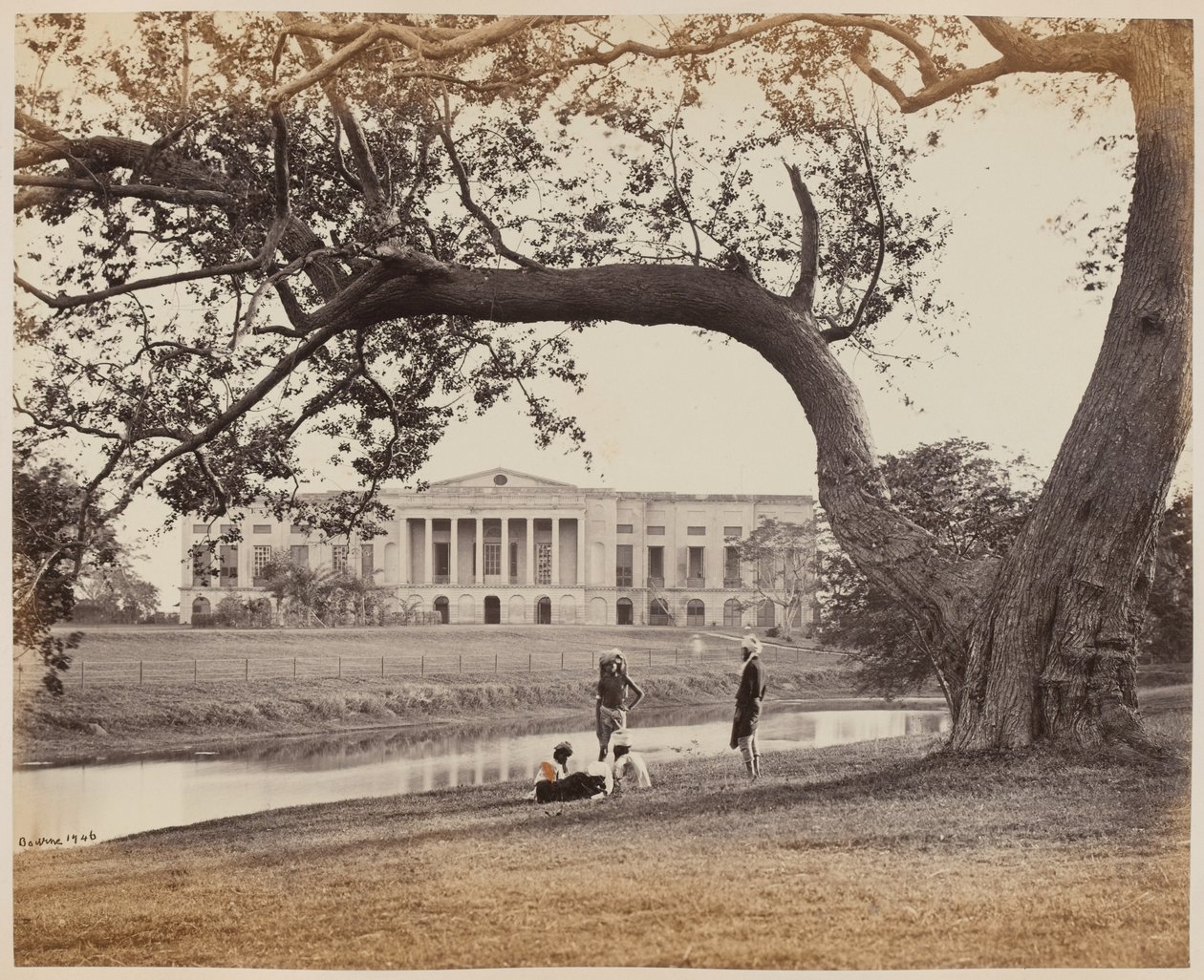 Casa do Governo, Barrackpore, do sul de Unknown photographer