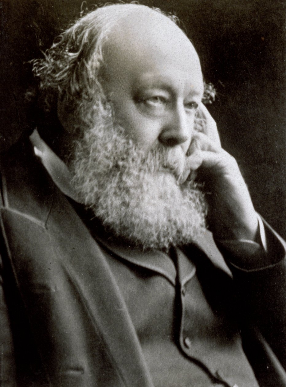 Retrato a meio corpo do político inglês Robert Arthur Salisbury de Unknown photographer