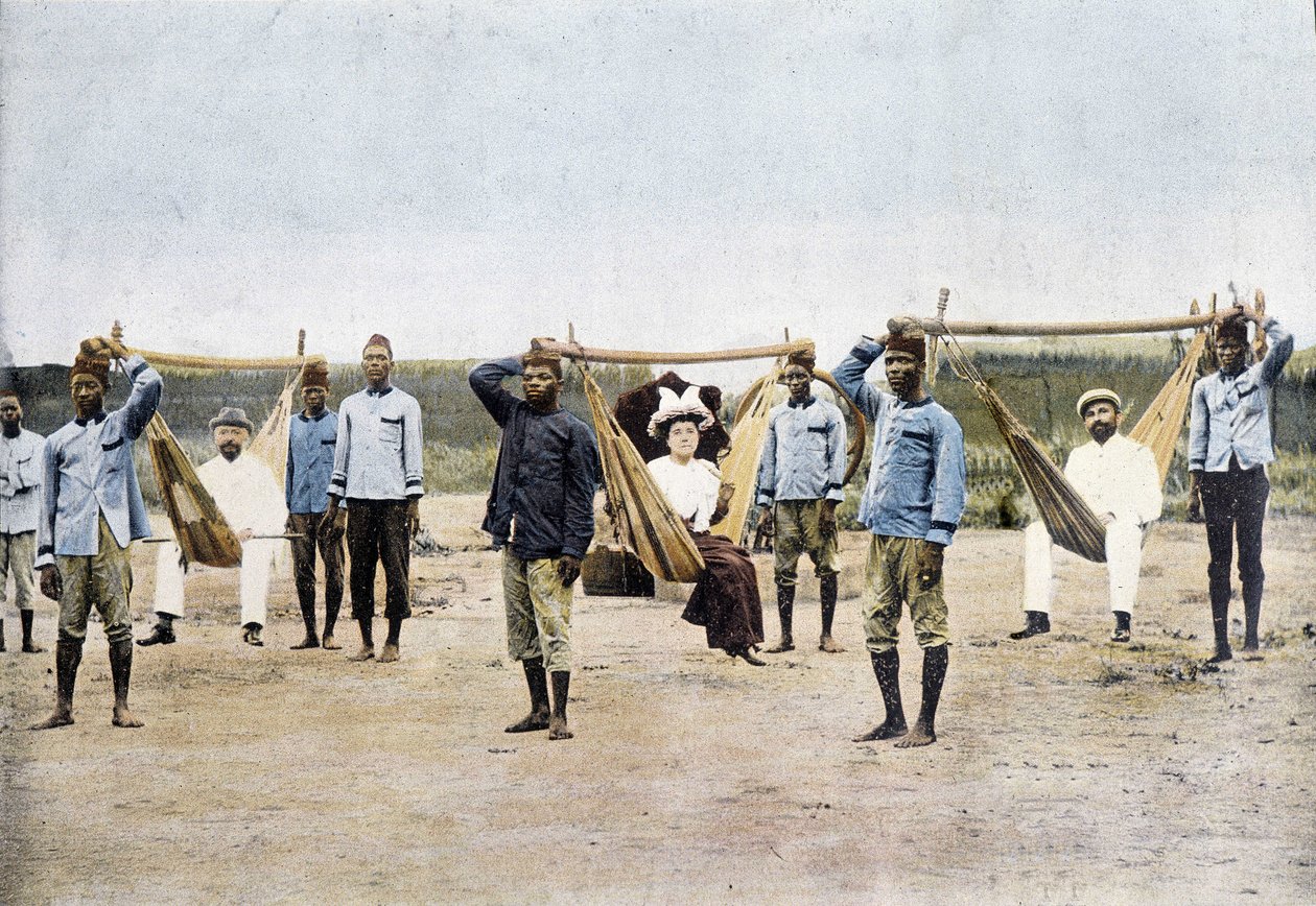 Hamaquaria em Dahomey (Benin), final do século XIX de Unknown photographer