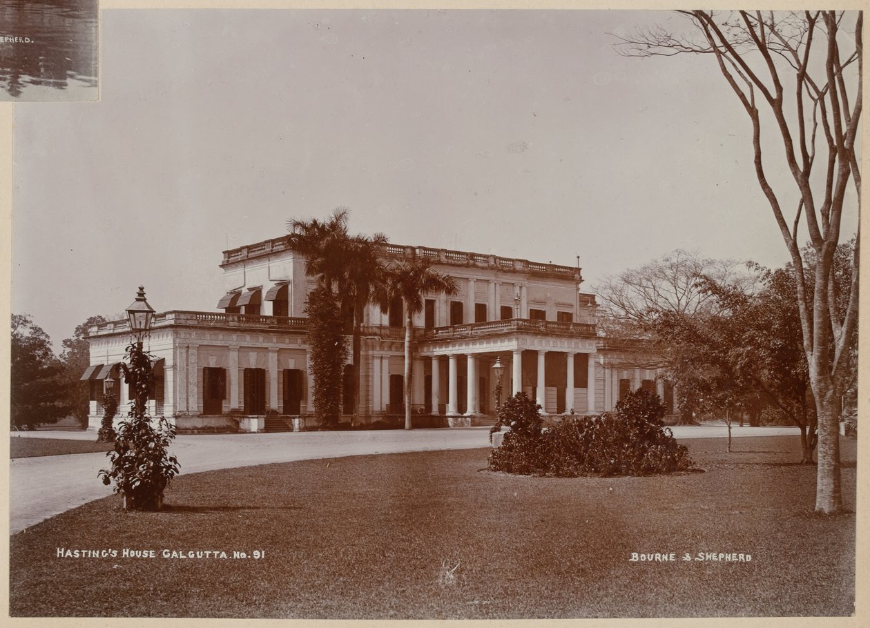 Hastings House, Calcutá de Unknown photographer