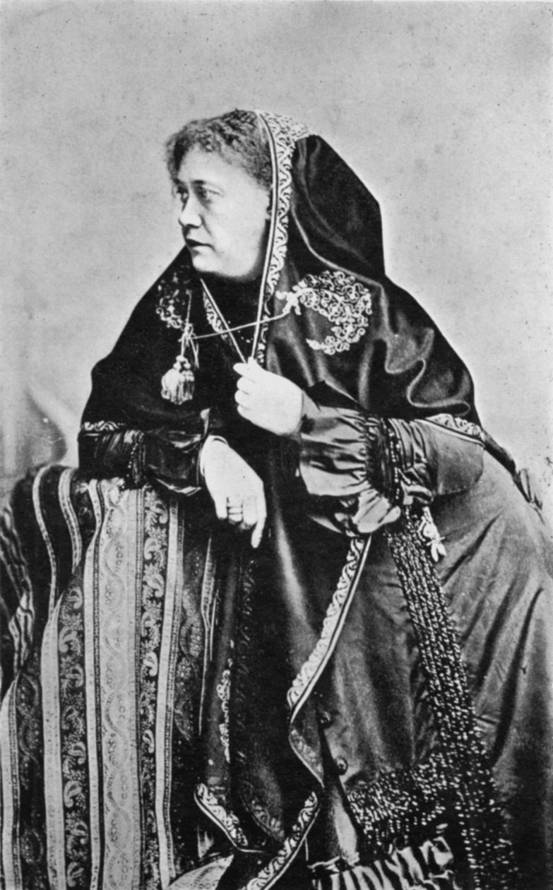 Helena Petrovna Blavatsky (foto) de Unknown photographer