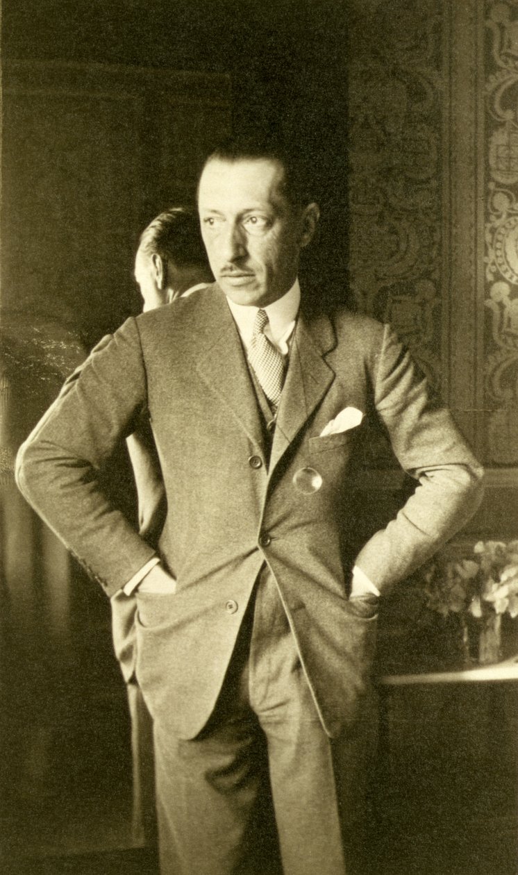 Igor Stravinsky (fotografia a preto e branco) de Unknown photographer