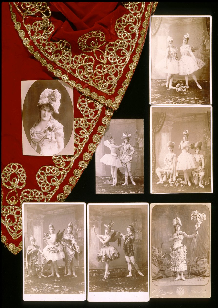 La Belle au bois dormant - Imagens da estreia mundial do ballet A Bela Adormecida de Peter Ilich Tchaikovsky de Unknown photographer