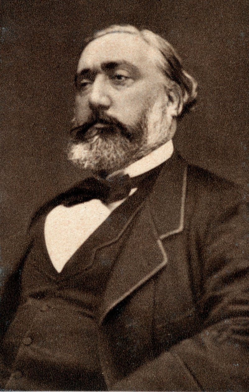 Leon Gambetta, em 1881. de Unknown photographer