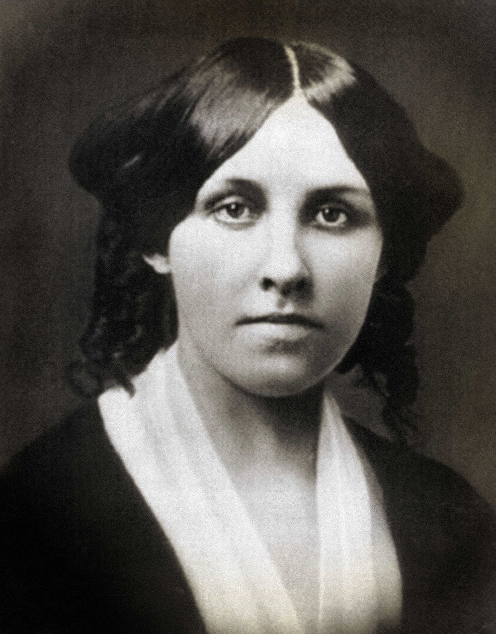Louisa May Alcott (1832 - Boston 1888), escritora americana. de Unknown photographer
