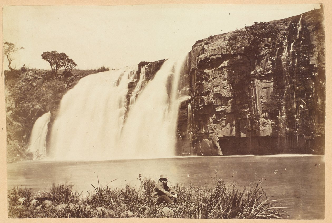 Lower Umgeni Falls, Província de Natal, África do Sul, 1882 por volta de de Unknown
