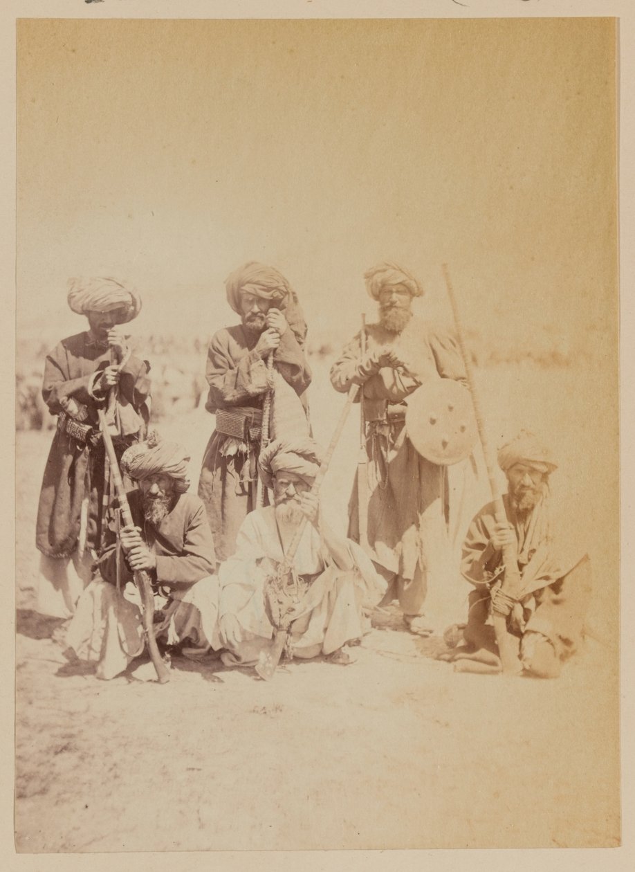 tribos Pathan de Unknown photographer