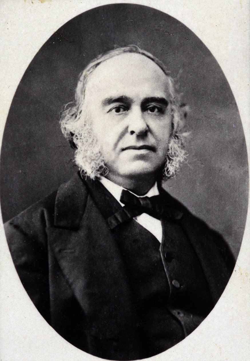 Paul Broca (1824-1880), cirurgião e antropólogo francês de Unknown photographer