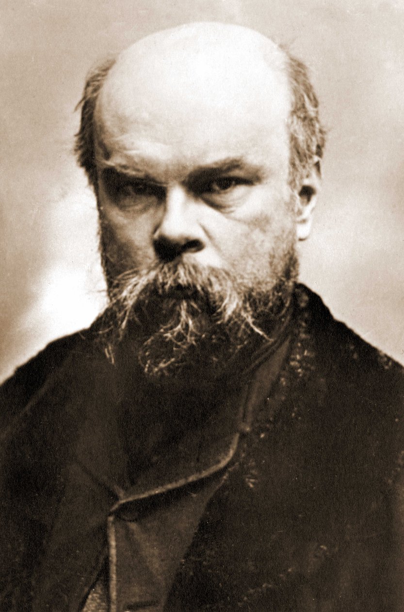 Paul Verlaine (1844-1896), poeta francês. de Unknown photographer