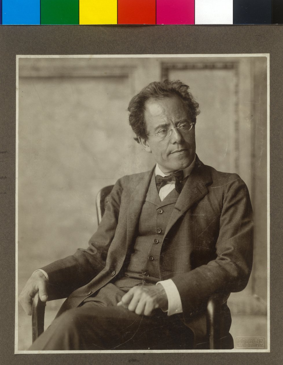 Imagem de Gustav Mahler de Unknown photographer