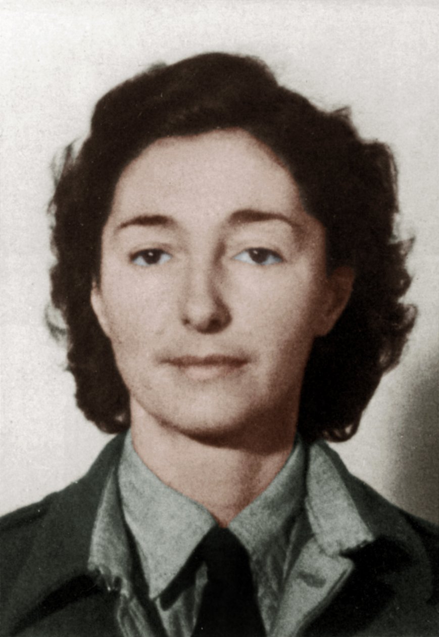 Condessa polaca Krystyna Skarb, conhecida como Christine Granville (foto) de Unknown photographer