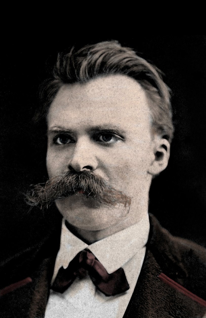 Retrato de Friedrich Nietzsche (1844 -1900) de Unknown photographer