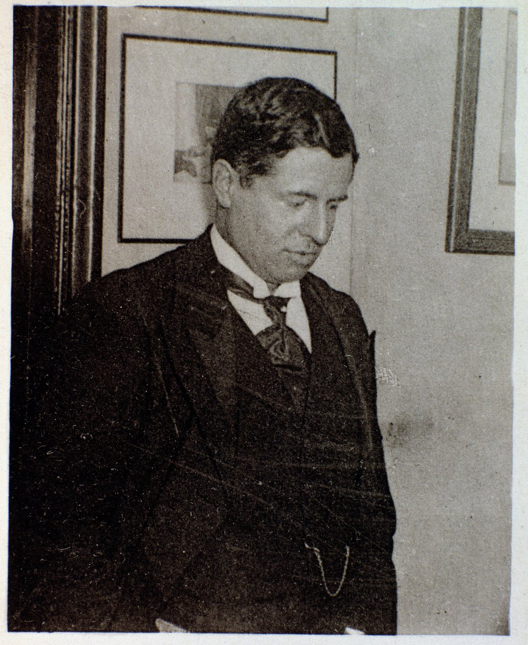 Retrato de Alberic Magnard (foto a p/b) de Unknown photographer
