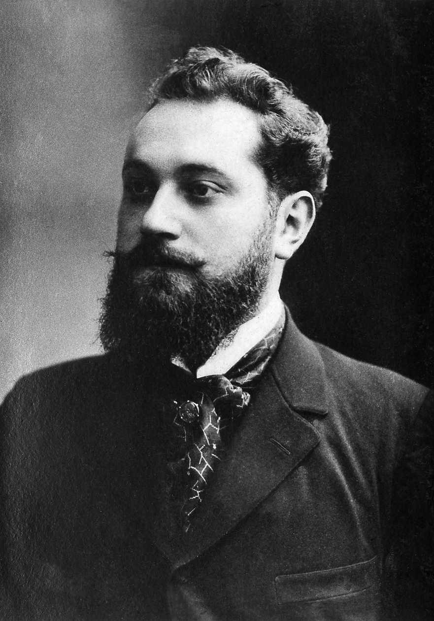 Retrato de Albert Guillaume (1873-1942), pintor, ilustrador e cartoonista francês. de Unknown photographer