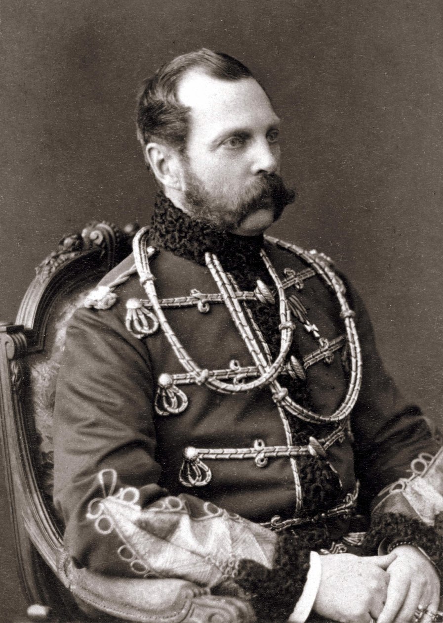 Retrato de Alexandre II, Imperador da Rússia. de Unknown photographer
