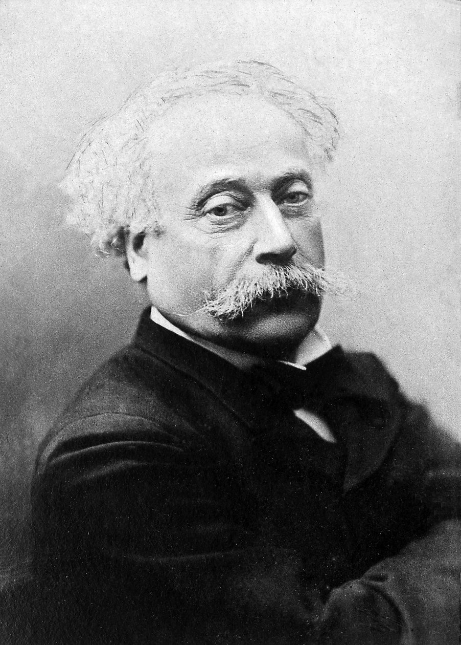 Retrato de Alexandre Dumas Jr. (1824-1895), dramaturgo e romancista francês. de Unknown photographer