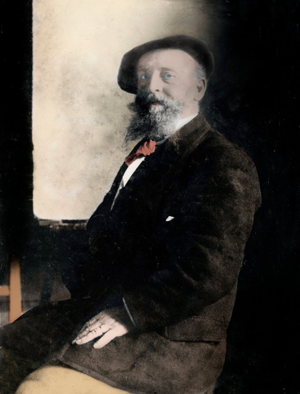 Retrato de Alfred Sisley (1839-1899) - de Unknown photographer