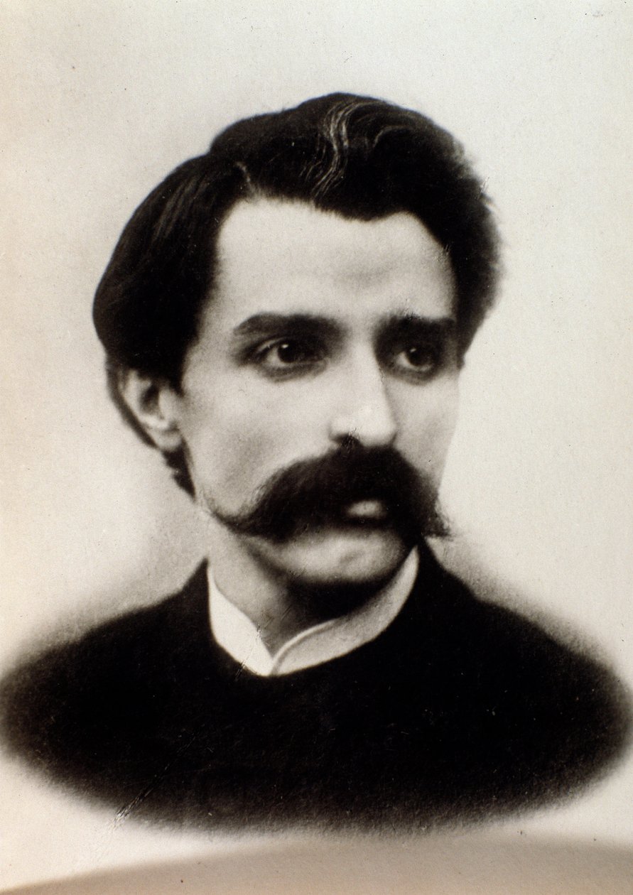 Retrato de Alfredo Catalani (foto a p/b) de Unknown photographer