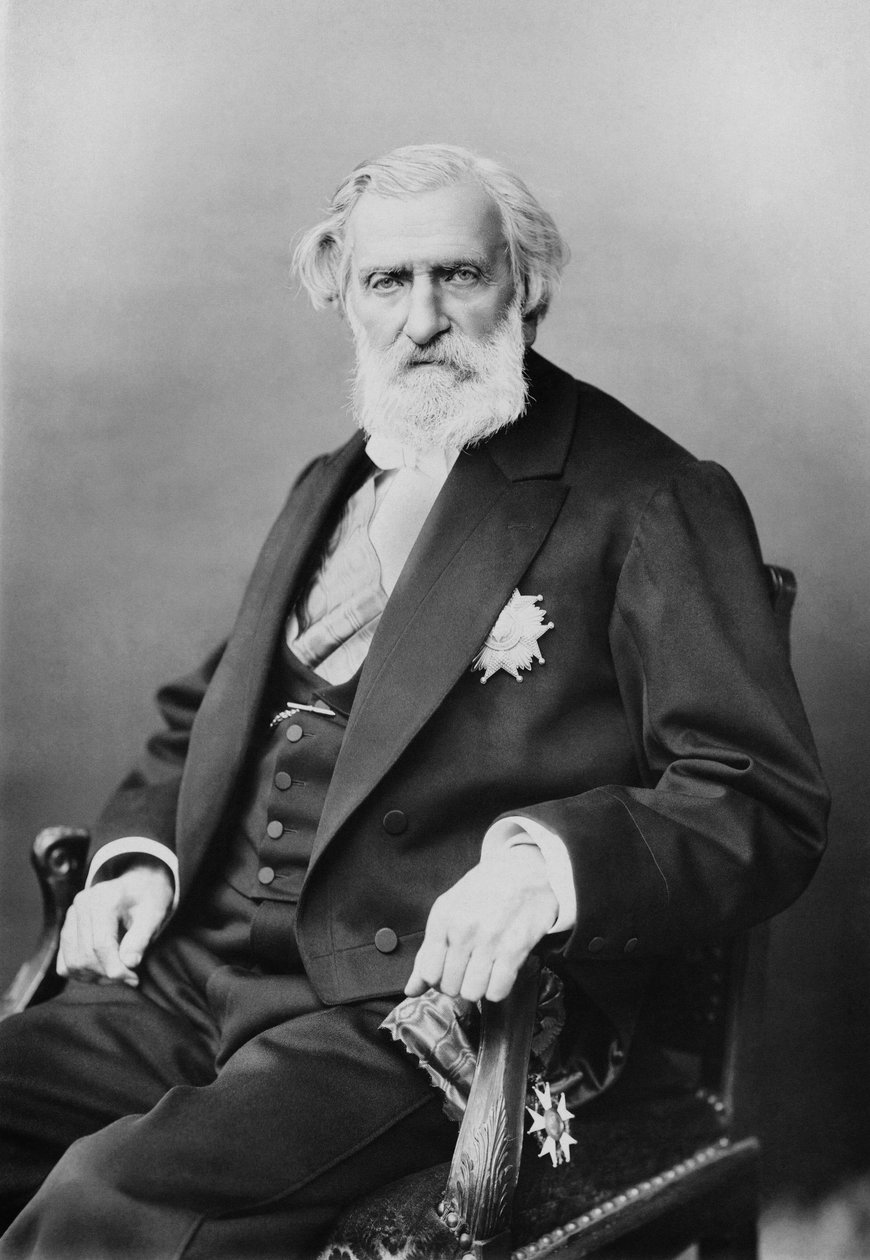 Retrato de Ambroise Thomas (1811-1896), compositor francês. de Unknown photographer