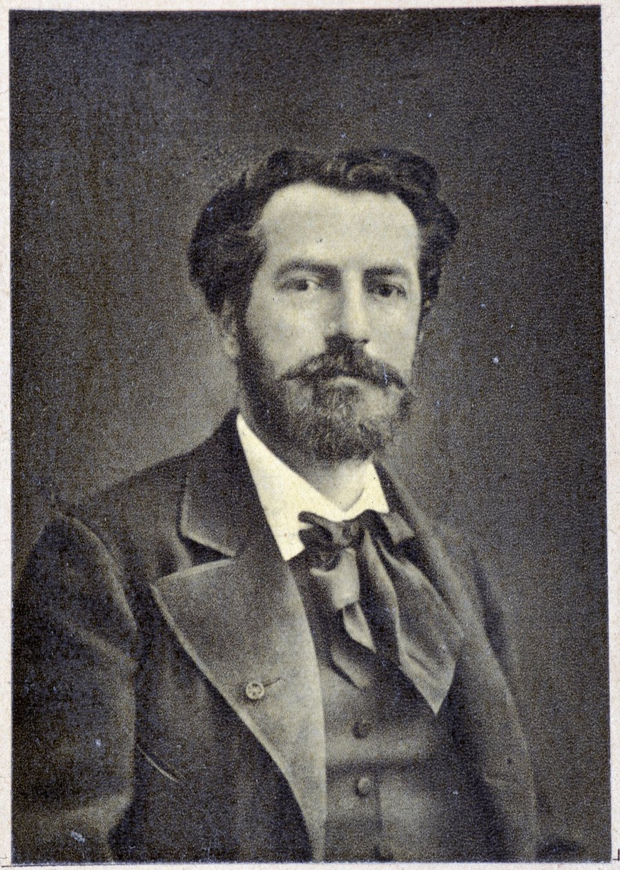Retrato de Bartholdi em 1880 de Unknown photographer