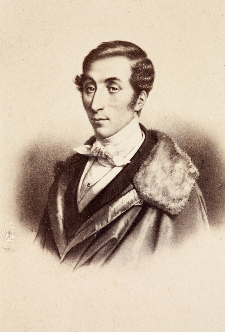 Retrato de Carl Maria von Weber, c.1860s (gravura) de Unknown photographer