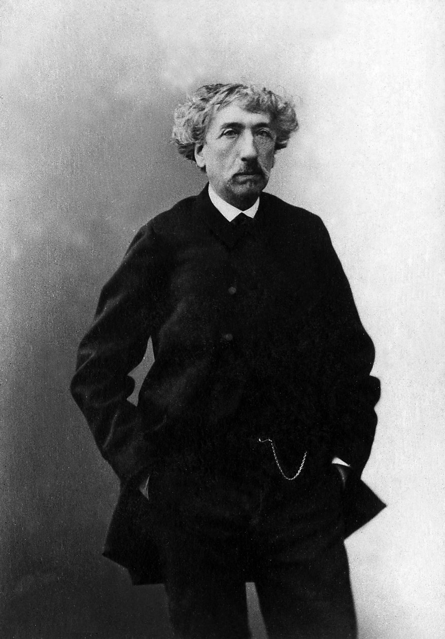 Retrato de Charles Garnier (1825-1898), arquiteto francês. de Unknown photographer