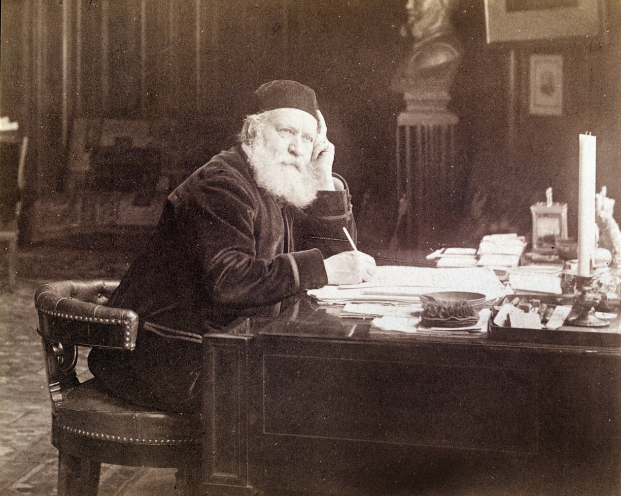 Retrato de Charles Gounod (1818 - 1893), compositor francês. de Unknown photographer