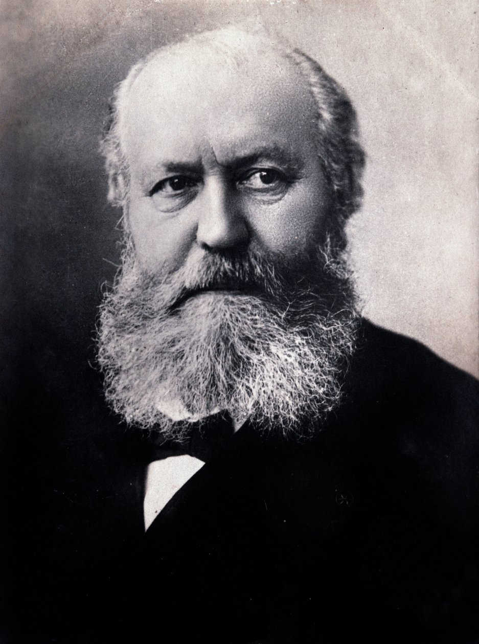 Retrato de Charles Gounod (foto a p/b) de Unknown photographer