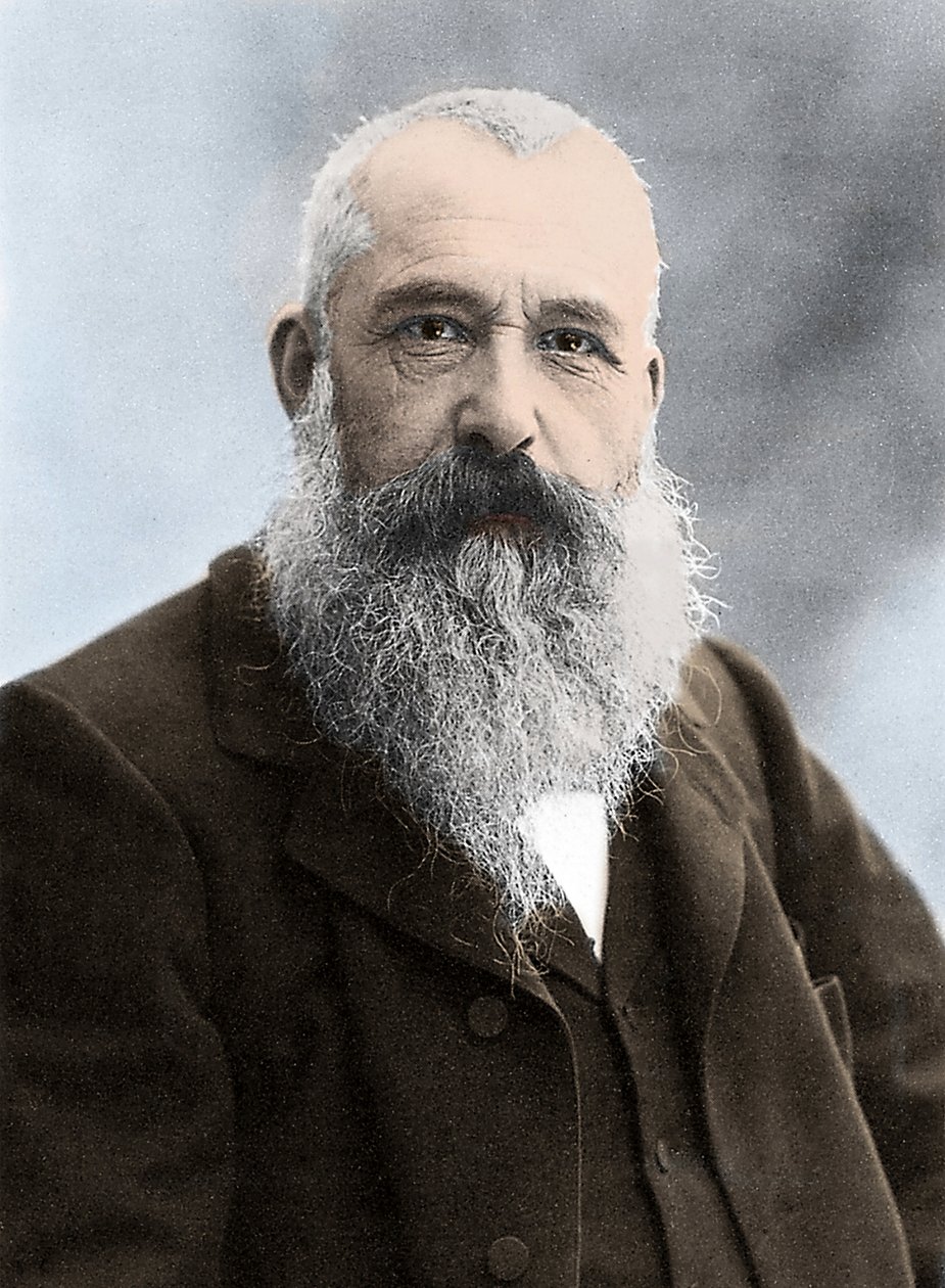 Retrato de Claude Monet (1840-1926), pintor francês. de Unknown photographer