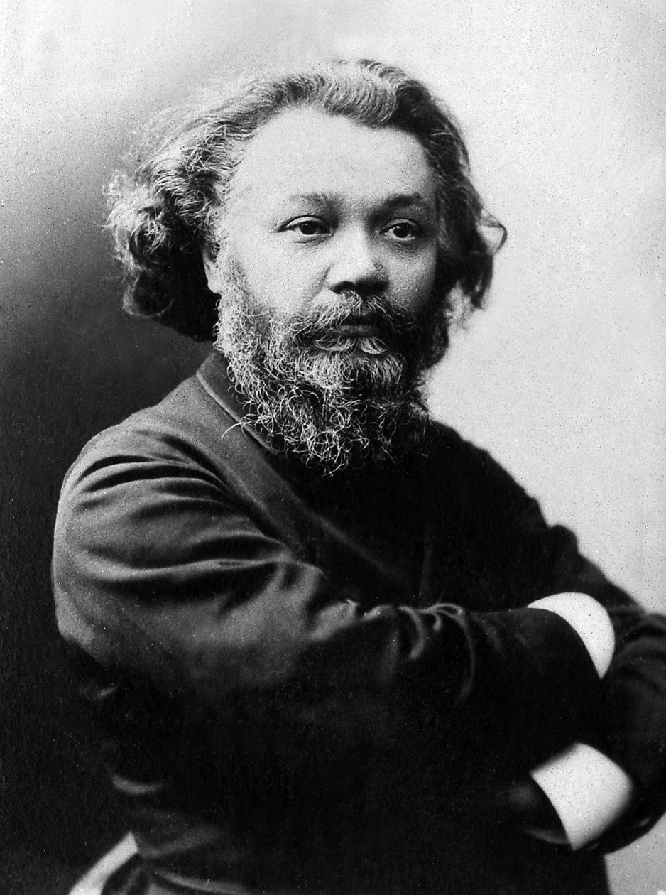 Retrato de Clovis Hugues (1851-1907), poeta e político francês. de Unknown photographer