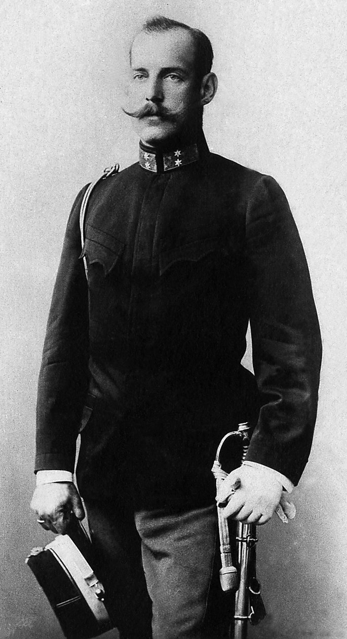 Retrato de Constantino I (1868-1923) Rei da Grécia de 1913 a 1917. de Unknown photographer
