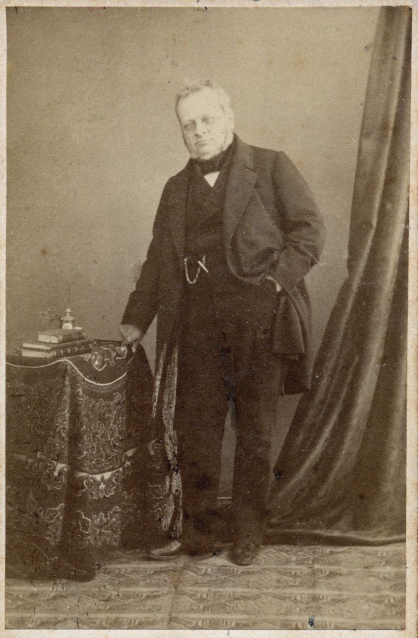 Retrato do Conde Camilo Berso de Cavour (1810-61) - cerca de 1855 de Unknown photographer