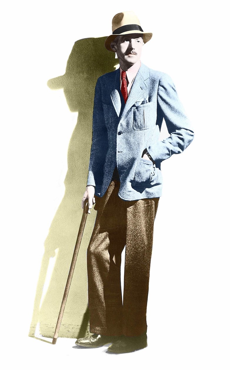 Retrato de Dashiell Hammett (1894-1961), escritor americano. de Unknown photographer